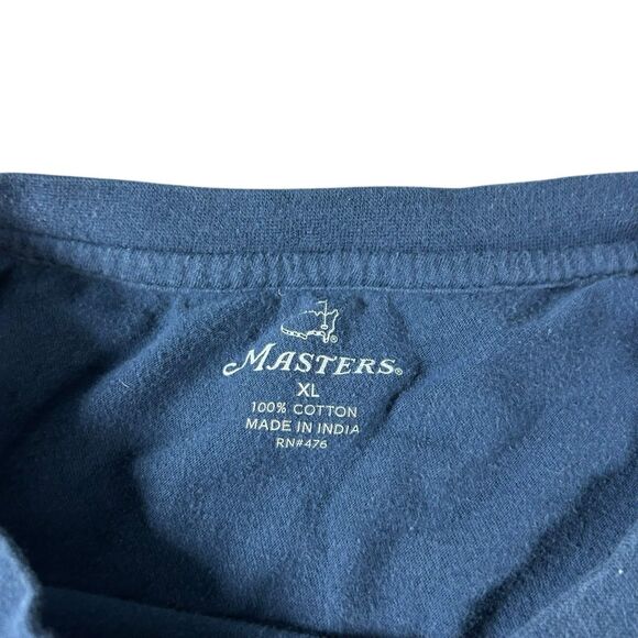Masters Graphic Shirt Mens XL Long Sleeve Augusta National Golf Club 2020 Blue - Picture 3 of 11